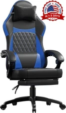 Silla Para Juegos de Computadora PC GAMER Silla De Oficina Con Respaldo Alto NEW