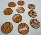 Pizza Thrower Pizzas 10x Teenage Mutant Ninja Turtles 1989 Vintage Original TMNT