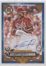2022 Topps Gypsy Queen Indigo 53/150 Vladimir Gutierrez #GQA-VG Auto 0r08