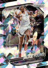 JACKIE YOUNG 2025 Panini Prizm WNBA Cracked Ice #23 Basketball ID:160742