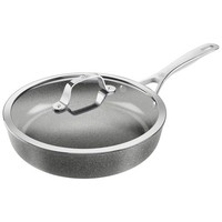 Ballarini Schmorpfanne Salina 28 Cm Keramikbeschichtung Pfas-Frei Glasdeckel