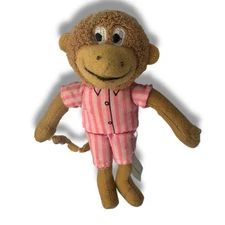 Five Little Monkeys Jumping on the Bed Pink Plush Finger Puppet Merrymakers