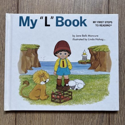 My L Book ~ My First Steps To Reading By Jane Belk Moncure 1980s USA