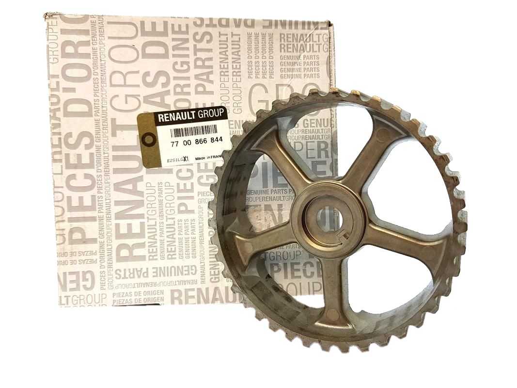 Poulie d'Arbre à Cames 7700866844 en Acier Renforcé pour Distribution Renault