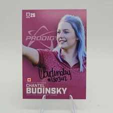 2025 DGPT FPO #40 Chantel Budinsky - Prodigy Autograph 