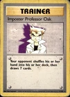 Pokemon Base Set Unlimited Imposter Professor Oak 73/102 RARE HP