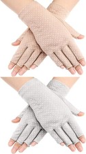 Sun Gloves for Women UV Protect Finrl Non Slip Sunscreen