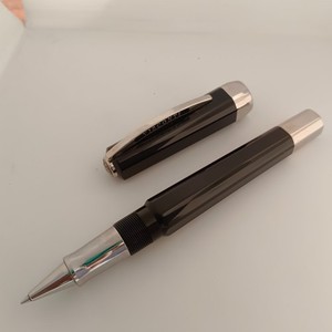 Visconti Opera Master Black Guilloche Rollerball Pen - Italy