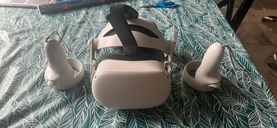Meta Quest 2 Virtual Reality Gaming Head Strap 128GB with Adjustable Strap
