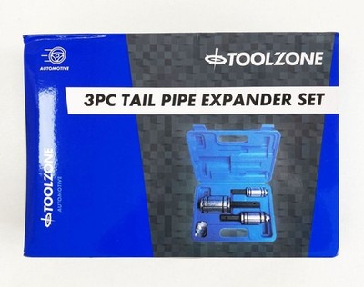 ENDROHREXPANDER SET 3-teilig 35-44mm 38-62mm 52-87mm - TOOLZONE KDPAU083