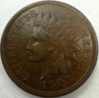 1903 Indian Head Cent Exact Coin Imaged #IND2226