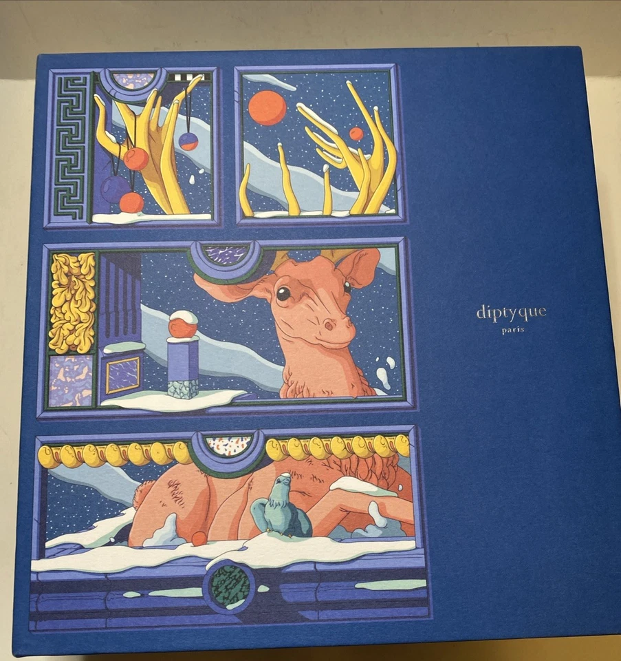 Carrusel de velas de vacaciones Diptyque 2020 Baies 6,5/190 g nuevo en caja hecho en Francia Foto 3 de 4
