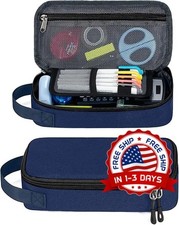 Estuche De L pices Y Bol grafos Para Oficina Capacidad M ltiples Compartimentos