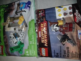 LEGO SEALED Polybag lot  *STOCKING STUFFER* MARVEL,STAR WARS,MINECRAFT, JURASSIC