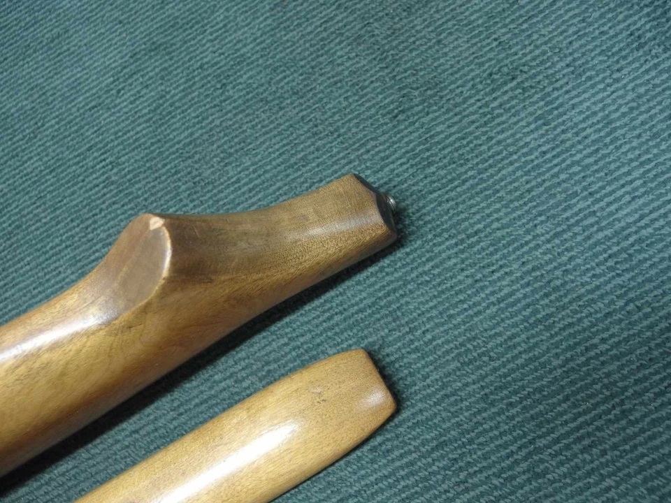 H&R TOPPER MODEL 158 12GA. - WOOD STOCK SET - W/ STOCK BOLT & FOREND SCREW - Image 4 of 4