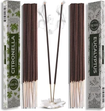 Huge Sale Citronella and Eucalyptus Incense sticks combo pack 20 Incense sticks