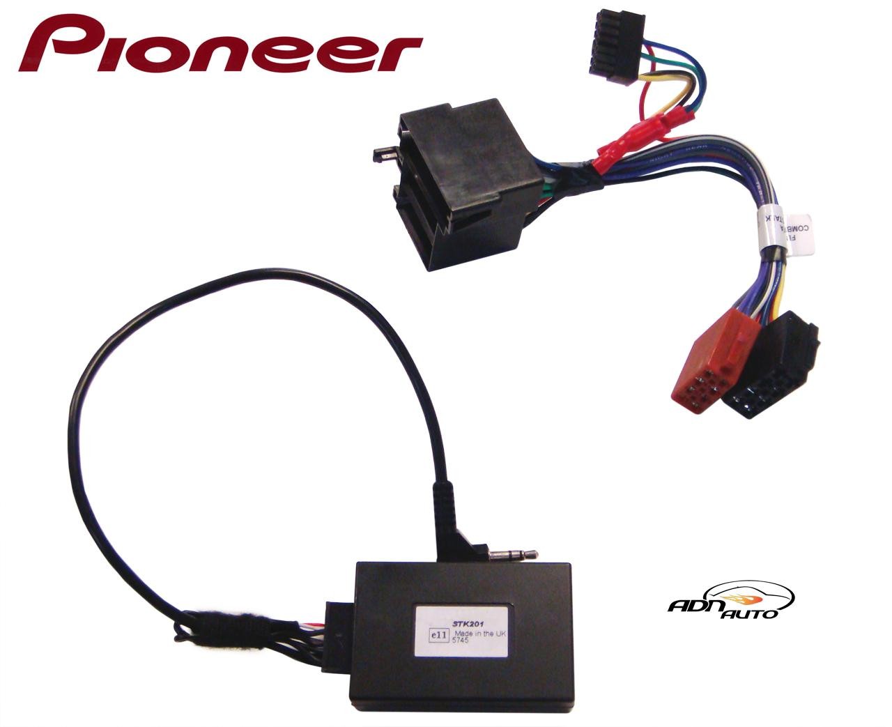 Interface Pioneer commande au volant pour changer d'autoradio Alfa GT