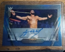 Topps Chrome WWE 2025 Austin Theory Autograph Blue Brand BBA-AUS