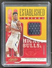 2019-20 Absolute Thaddeus Young Established Threads Level 1 Jersey #ET-TYG