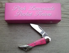 ROUGH RYDER PINK LEMONADE SMALL LEG KNIFE RR837