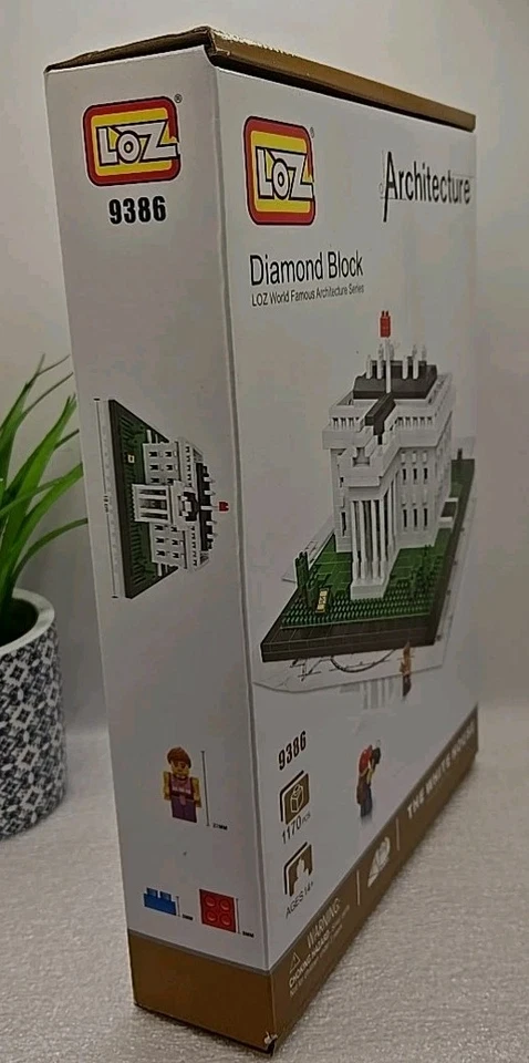 White House Model - Architecture Micro Building Block Set - Diamond Block 9386 - Image 4 of 4