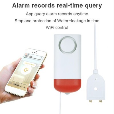 WiFi Smart Water Leakage Sensor Tuya Smart Life APP Remote Alarm