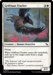 Griffnaut Tracker 17 Foil Common Murders at Karlov Manor MTG