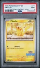2025 POKEMON SVP EN-SV BLACK STAR PROMO ILLUSTRATION CONTEST 2024 PIKACHU PSA 9