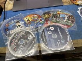 Lot of 50 PS2  Game Discs AS-IS Untested - READ!