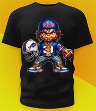Buffalo Bills Chucky Team Shirt  Sizes From Youth To Adult 6XL