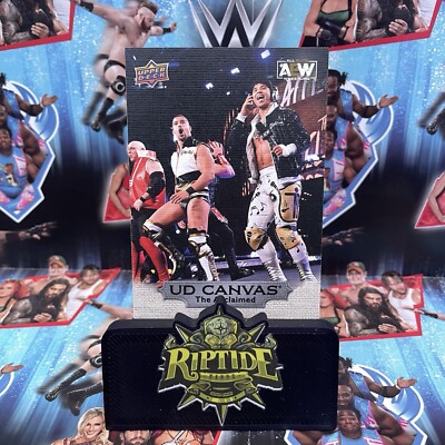 The Acclaimed AEW All Elite Wrestling Upper Deck 2022 UD Canvas Base Card #C17