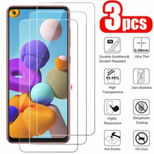 3Pcs For Samsung Galaxy A71 A51 A41 A31 A21S A11 Tempered Glass Screen Protector
