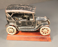 ANTIQUE TOY CAST IRON ARCADE AR 102 FORD TOURING CAR  6 1/2" LONG