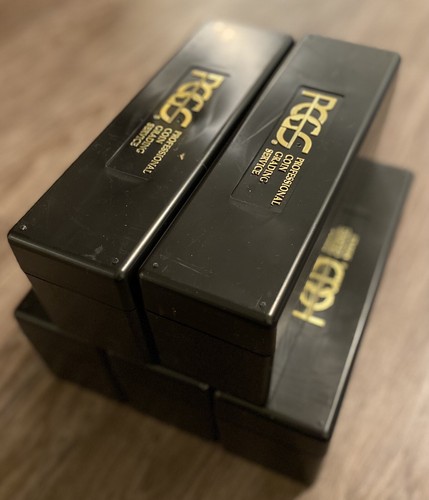 5 Black PCGS Boxes, Holds 20 PCGS Slabbed Coins Per Box, See Description
