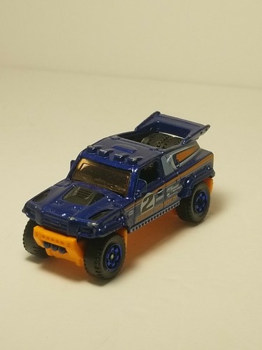 2019 Matchbox Power Grabs #68 Ridge Raider™ BLUE METALLIC / OFF-ROAD used - Picture 2 of 7