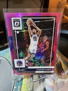 STEPHEN CURRY 2022-23 Donruss Optic PINK HYPER PRIZM #96 Golden State Warriors 
