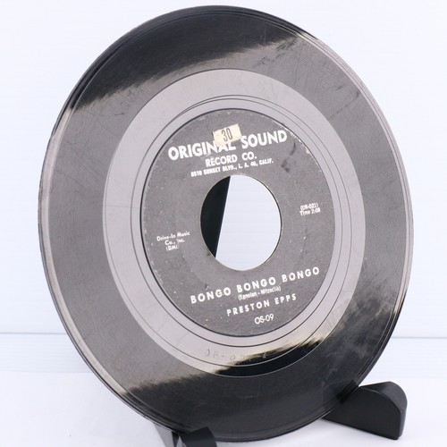 Preston Epps - Bongo / Hully Gully Bongo - 1960 45 rpm Single Vinyl Record OS-09 - Picture 5 of 18