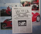 MOTOSPRINT989-CUTTING/CLIPPING/NEWS-1989- FRANCO SBARRO - 3 sheets