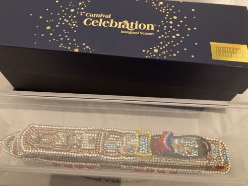Modelo de crucero oficial de celebración de carnaval temporada inaugural con joyas de cristal - Imagen 2 de 2