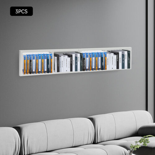 Storage Rack Organizer Box Holder 3 CD Disk Case Media Display Space Store Shelf - Picture 20 of 21