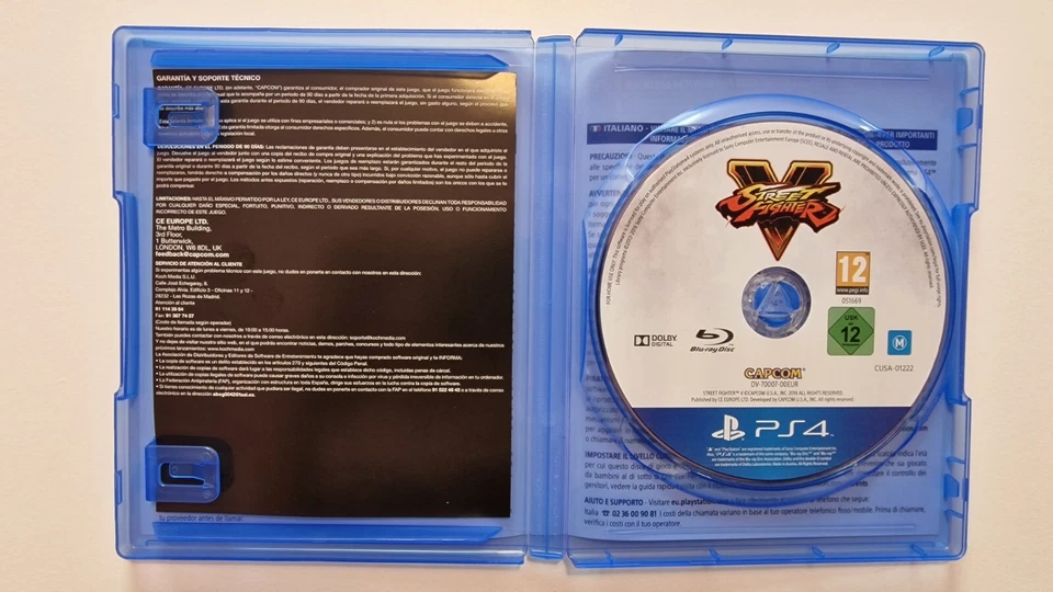 🔴 STREET FIGHTER V SONY PLAYSTATION 4 PS4 PAL ESPAÑA SE COMBINA ENVÍO - Imagen 4 de 4
