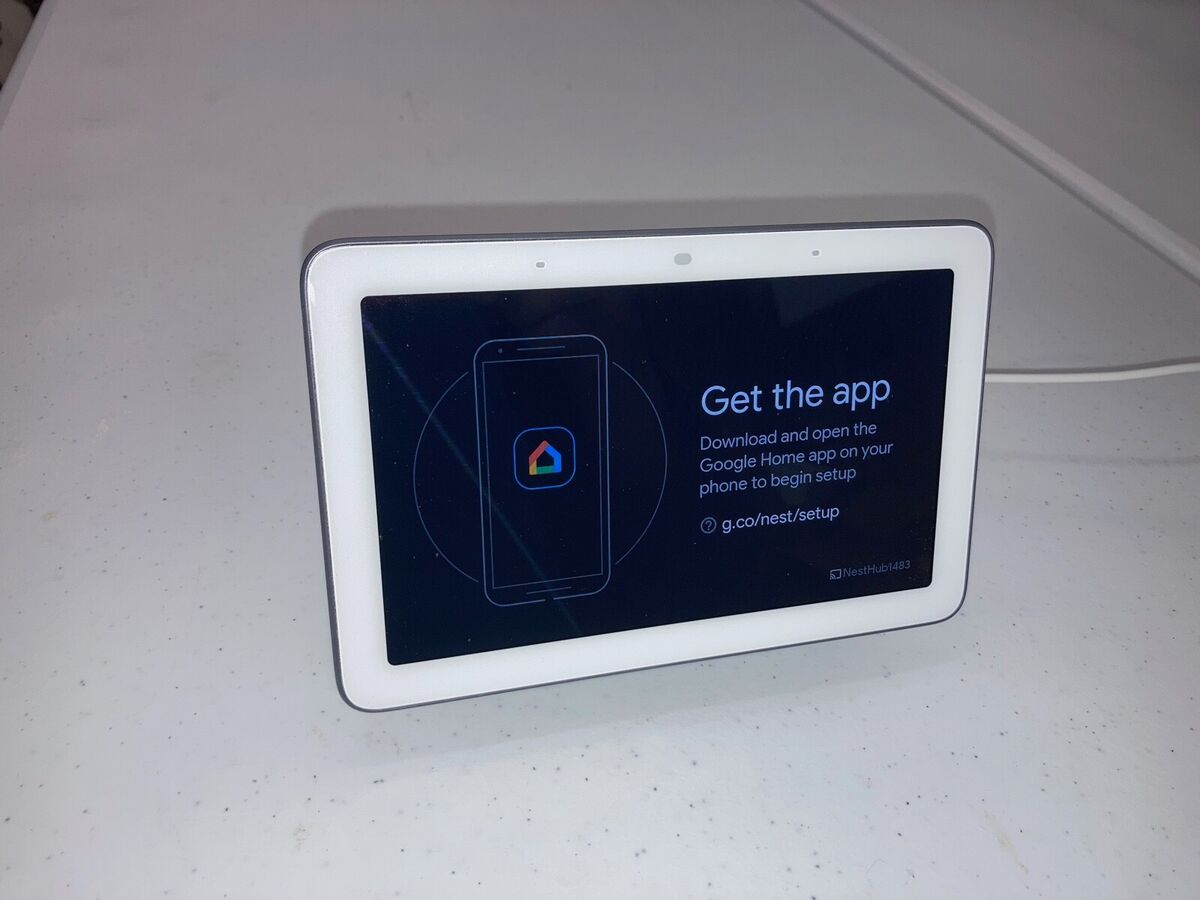 Google Nest Hub (Model:H1A) | eBay Google Nest Hub (Model:H1A) | eBay