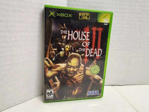 House Of The Dead III (3) in box Tested Microsoft Xbox 2002