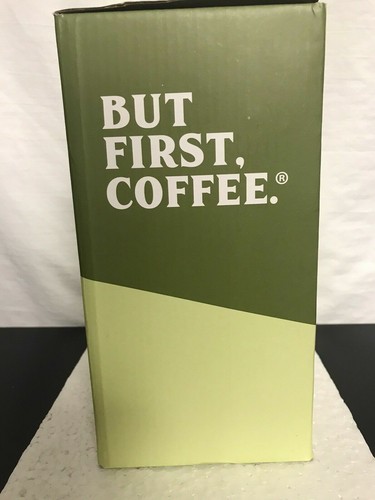 French Press Coffee Maker Alfred 20 oz. “But First Coffee” - Picture 6 of 7