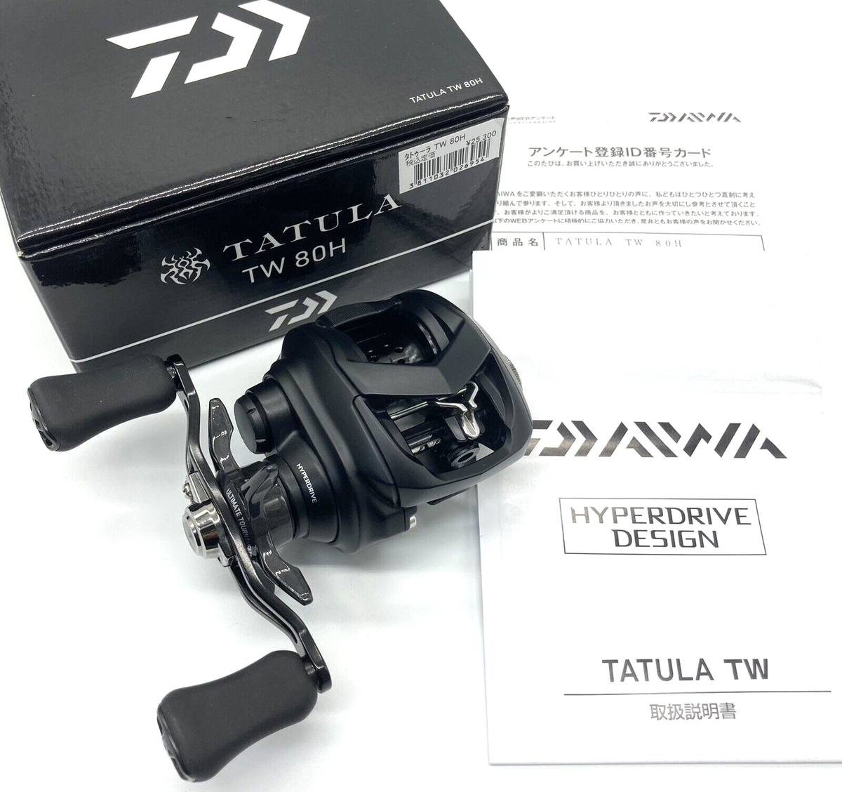 Daiwa TATULA TW 80H Right Handed Bait Casting Reel with Box Ship