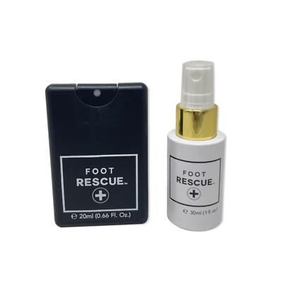 Foot Rescue Numbing Spray Bundle - Relief from High Heels Travel Sports w/ Aloe
