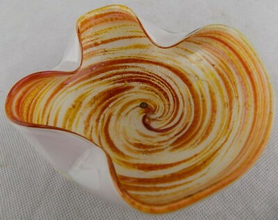 Murano AVeM? Alfredo Barbini? kunstglasschale. Zanfirico Style