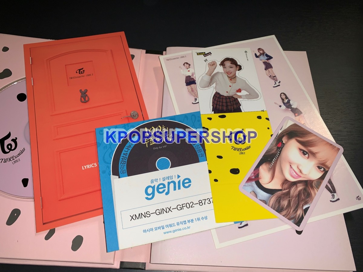Twice Special Album Twicecoaster Lane 2 CD Momo Photocard Great