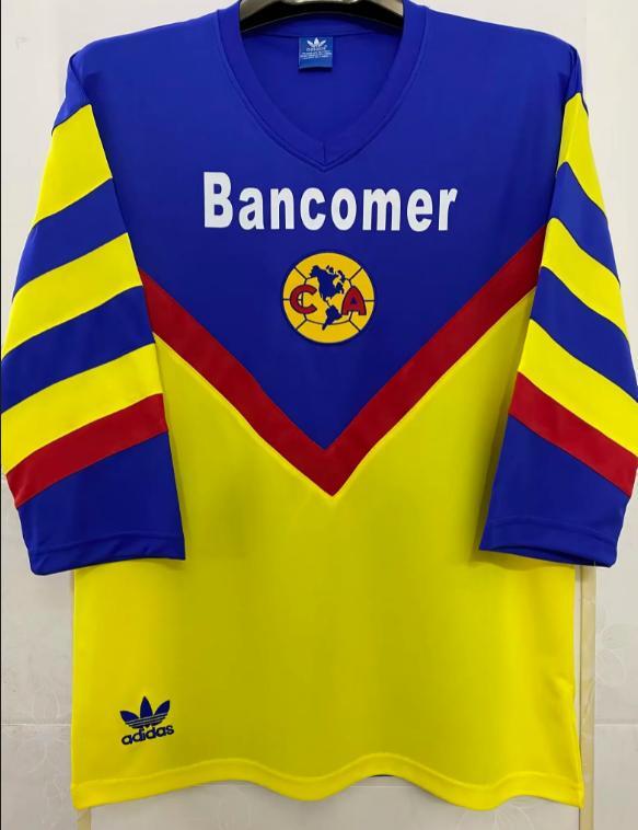 ウェア Beautiful condition club america uniform 1988-89 CLUB AMERICA Home Jersey Retro Soccer | eBay