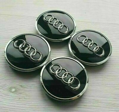 1 Satz Audi Nabenkappen Felgendeckel Nabendeckel 60mm 4B0601170 Schwarz 1 Satz Audi Nabenkappen Felgendeckel Nabendeckel 60mm 4B0601170 Schwarz